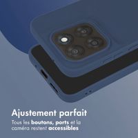 imoshion Coque Couleur Motorola Moto G77 - Bleu foncé