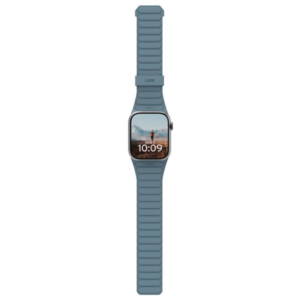 UAG Bracelet Pathfinder réversible en silicone Apple Watch | 44/45/46/49 mm - Dune/Cloud Blue