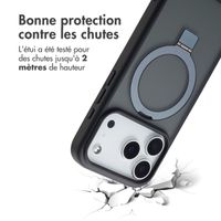 Accezz Coque Ring Stand avec MagSafe Apple iPhone 17 Pro Max - Noir