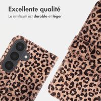 imoshion Étui de télephone portefeuille Design Samsung Galaxy S26 - Leopard Mood