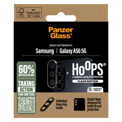 PanzerGlass Protection Caméra Hoops Optic Rings Samsung Galaxy A56 - Transparent