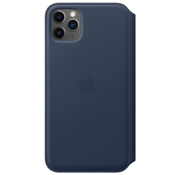 Apple 4 Pack Étui de télephone portefeuille Leather Folio Apple iPhone 11 Pro Max - Red Raspberry + Peacock + Deep Sea Blue + Black