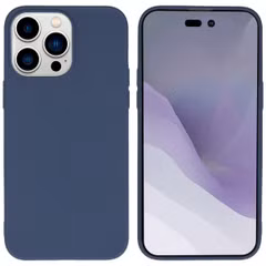 imoshion Coque Couleur Apple iPhone 14 Pro Max - Bleu foncé