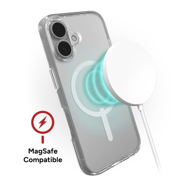 ZAGG Coque Crystal Palace Snap MagSafe Apple iPhone 16 - Clear