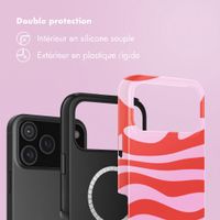 Selencia Coque arrière Vivid avec MagSafe Apple iPhone 18 Pro Max / 17 Pro Max - Dream Swirl Pink