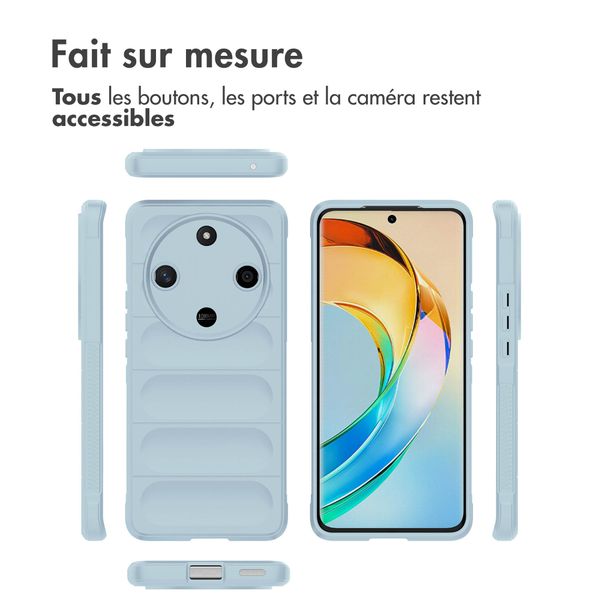 imoshion EasyGrip Backcover Honor Magic 6 Lite - Bleu clair