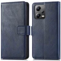 imoshion Étui de télephone portefeuille de luxe Xiaomi Poco X5 5G - Bleu foncé