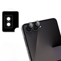 imoshion Protection Caméra en verre trempé 2 Pack Samsung Galaxy Z Flip 7 - Noir