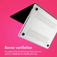 imoshion Teddy Hard Cover Apple MacBook Pro 13 pouces (2020 / 2022) - Hot Pink