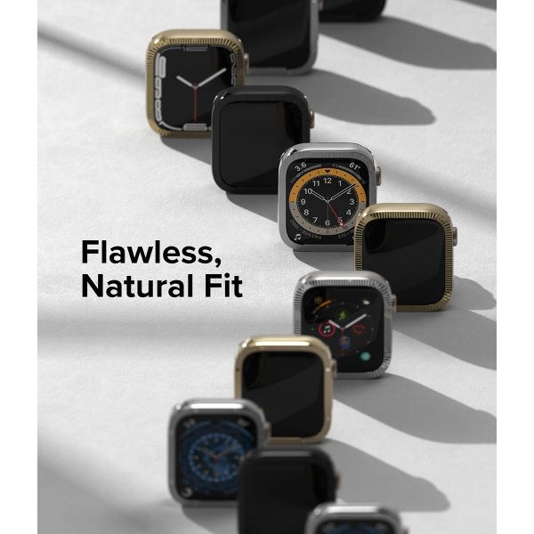 Ringke Style de lunette Apple Watch 7 / 8 / 9 - 41 mm - Hairline Bolts Gold