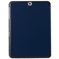 imoshion Coque tablette Trifold Samsung Galaxy Tab S2 9.7 - Bleu foncé