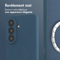 imoshion Coque Couleur avec MagSafe Samsung Galaxy S26 - Bleu foncé