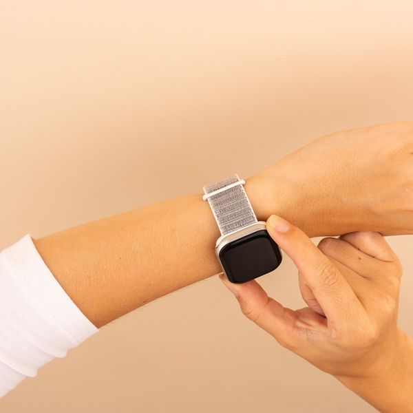 imoshion Bracelet en nylon Apple Watch | 38/40/41/42 mm - Seashell