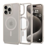 Spigen Coque Ultra Hybrid MagSafe Apple iPhone 15 Pro Max - Frost Natural Titanium