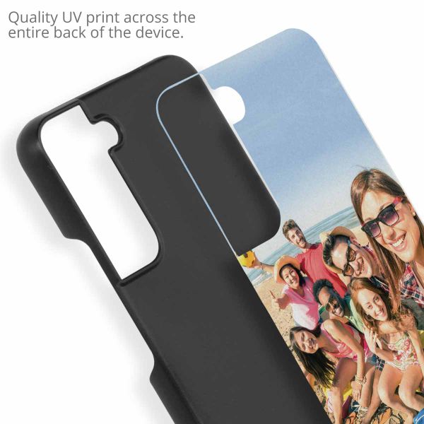 Concevez votre propre coque rigide Samsung Galaxy S22 - Noir