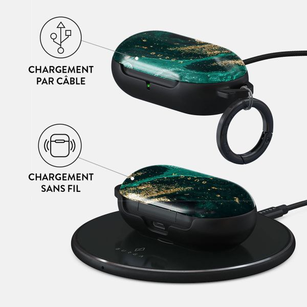 Burga Coque rigide Samsung Galaxy Buds - Emerald Pool