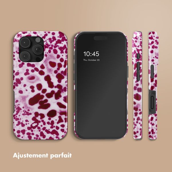 Selencia Coque arrière Vivid avec MagSafe Apple iPhone 16 Pro - Cosmic Orchid