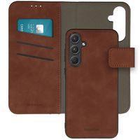 imoshion Etui de télephone luxe 2-en-1 amovible Samsung Galaxy A55 - Marron
