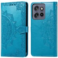 imoshion Etui de télephone Mandala Motorola Thinkphone 25 / Edge 50 Neo / Edge 60 Neo - Turquoise