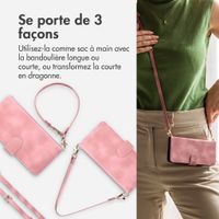 imoshion Etui de télephone portefeuille avec cordon Samsung Galaxy S26 FE - Rose