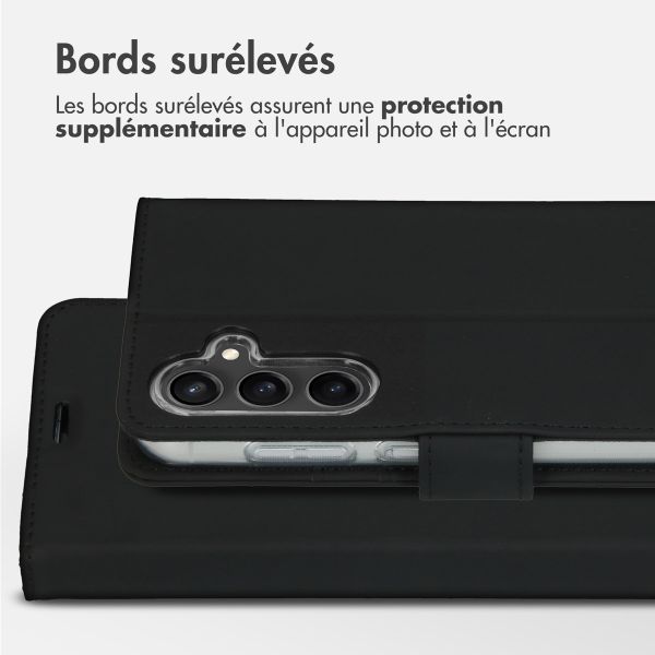 Accezz Étui de télephone Wallet Samsung Galaxy S23 FE - Noir