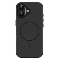 imoshion Coque arrière Color avec Thin MagSafe Ring Apple iPhone 16 - Noir