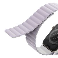 Uniq Bracelet Revix réversible Apple Watch | 44/45/46/49 mm - Lilac / White