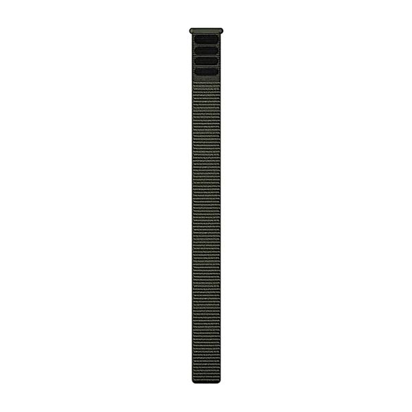Garmin Bracelet UltraFit en nylon  - Connexion Garmin 22 mm - Moss Green