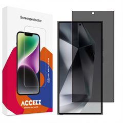 Accezz Protection d'écran en verre trempé Privacy Samsung Galaxy S24 Ultra