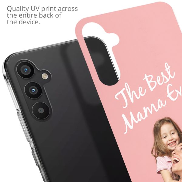 Concevez votre propre coque transparente Samsung Galaxy A34 (5G) - Transparent