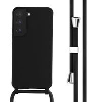 imoshion Coque en silicone avec cordon Samsung Galaxy S22 - Noir