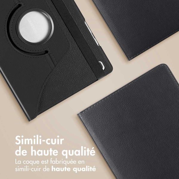 imoshion Coque tablette rotatif à 360° Samsung Galaxy Tab S6 Lite (2020/2022/2024)  - Noir