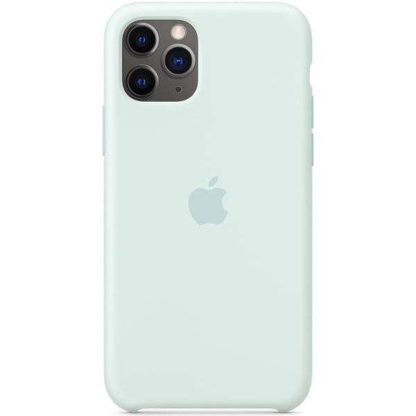 Apple 4 Pack Coque en silicone Apple iPhone 11 Pro - Seafoam + Pink Sand + Red + Midnight Blue