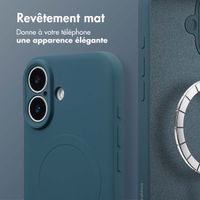 imoshion Coque Couleur avec MagSafe Apple iPhone 17 - Bleu foncé