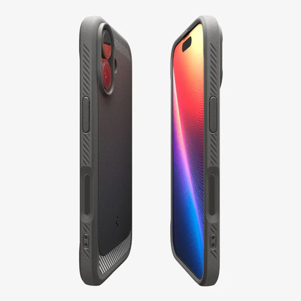 Spigen Coque Rugged Armor MagSafe Apple iPhone 17 - Grey