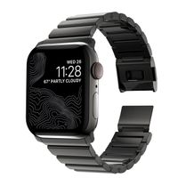 Nomad Bracelet à maillons magnétiques en acier Apple Watch | 44/45/46/49 mm - Graphite