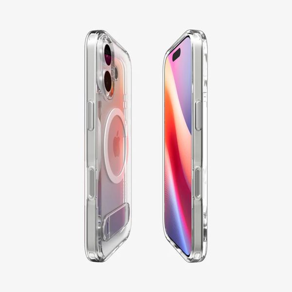 Spigen Coque Ultra Hybrid S MagSafe Apple iPhone 17 - Clear / White