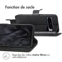 imoshion Étui de télephone portefeuille de luxe Google Pixel 8 Pro - Noir