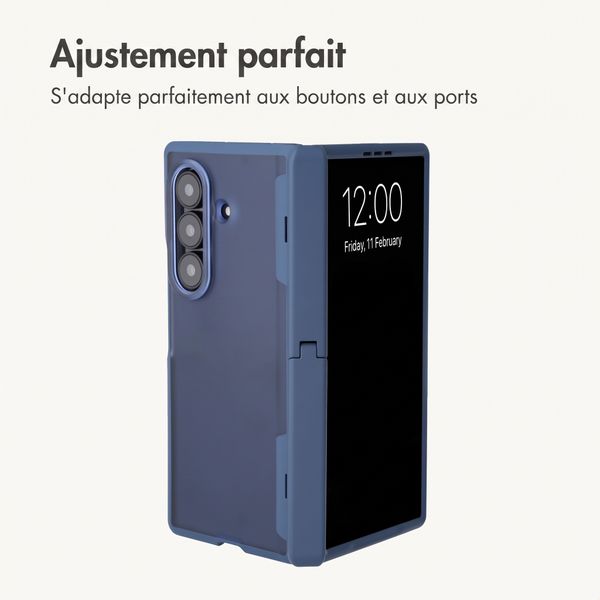 imoshion Color Guard avec support Samsung Galaxy Z Fold 8 Ultra - Bleu foncé