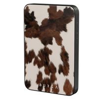 Burga Powerbank magnétique 5 000 mAh - MagSafe et Qi2 - Celestial / Gunmetal