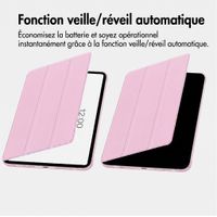 imoshion Coque tablette Trifold Apple iPad 11 (2025) 11 pouces A16 / iPad 10 (2022) 10.9 pouces - Rose