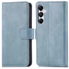 imoshion Étui de télephone portefeuille de luxe Samsung Galaxy A35 - Bleu clair