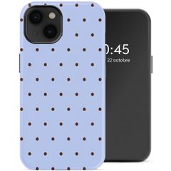 Selencia Coque arrière Vivid Apple iPhone 14 - Happy Dots Digital Sky