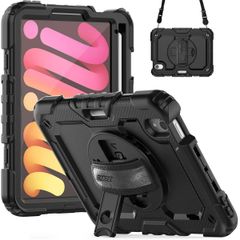 Accezz Coque arrière Defender XT Apple iPad Mini 7 (2024) / iPad Mini 6 (2021) - Noir