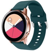 imoshion Bracelet silicone Samsung Galaxy Watch 4 / 5 / 6 / 7 / FE (20 mm) - Vert foncé