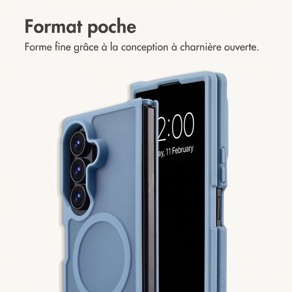 imoshion Coque Color Guard avec MagSafe Samsung Galaxy Z Fold 8 Ultra - Bleu clair