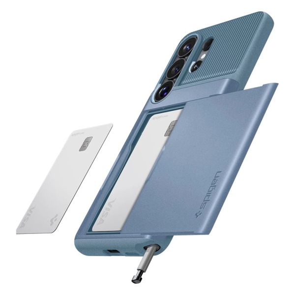 Spigen Coque Slim Armor Samsung Galaxy S26 Ultra - Light Blue