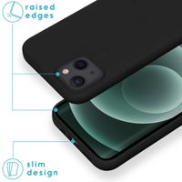 imoshion Coque Couleur Apple iPhone 13 Mini - Noir