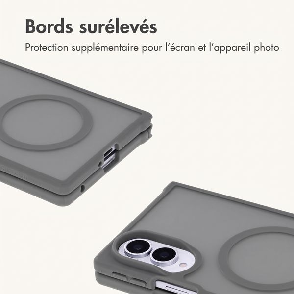 imoshion Coque Color Guard avec MagSafe Samsung Galaxy Z Fold 8 - Gris