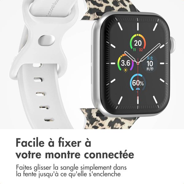 imoshion Bracelet en silicone⁺ Apple Watch | 44/45/46/49 mm - Leopard